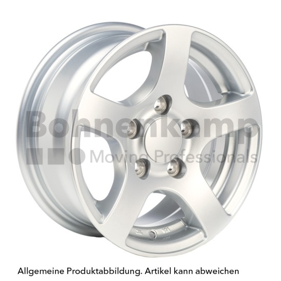 Obręcz 6 J x 13 H2, ALV, Aluminium, Srebrny