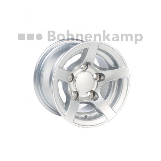 Obręcz 6 J x 10 H2, ALV, Aluminium, Srebrny