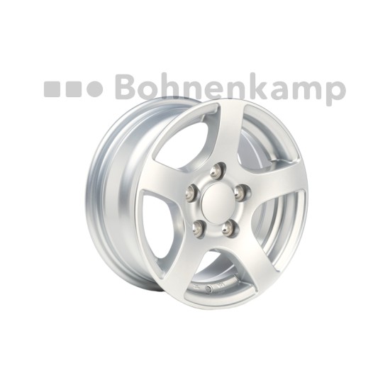 Obręcz 5.5 J x 14 H2, ALV, Aluminium, Srebrny