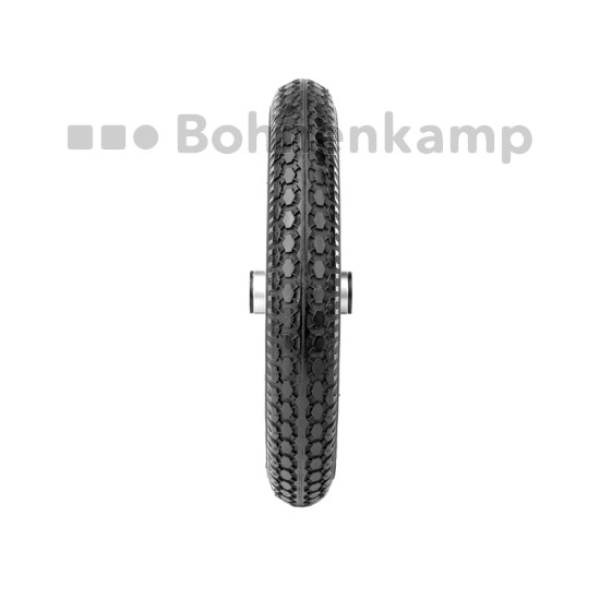 Koło 12 1/2 x 2 1/4 Knochenmuß K-Rille, Czarny