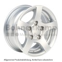 Obręcz 6 J x 13 H2, ALV, Aluminium, Srebrny<br>5/67/112, O16mm, R12, Kula, ET +30<br>900 kg - 140 km/h