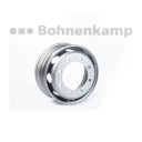 Obręcz 6.75 x 17.5 H, ALV, Srebrny RAL9006<br>8/221/275, M20, O24mm, MZ, ET +130.5, HMA 140<br>2360/2180 kg - 130 km/h, z zaworem
