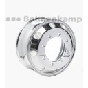 Obręcz 7.50 x 19.5, ILV, Aluminium, Srebrny<br>8/221/275, M20/M22, O32mm, MZ, ET +137, HMA 159<br>3039/2826 kg - 130 km/h, z zaworem, Polski